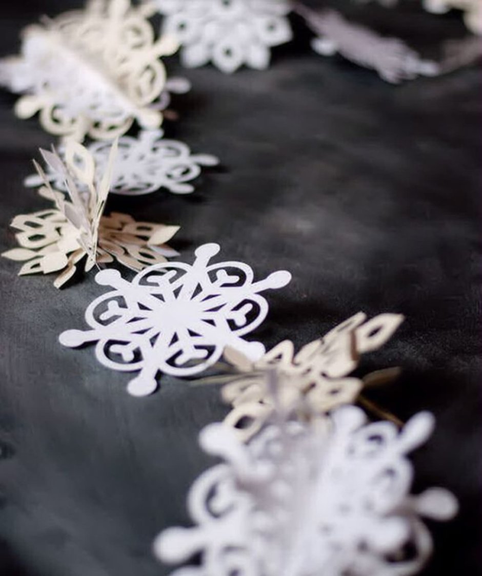 Как делать снежинки из бумаги поэтапно красивые
