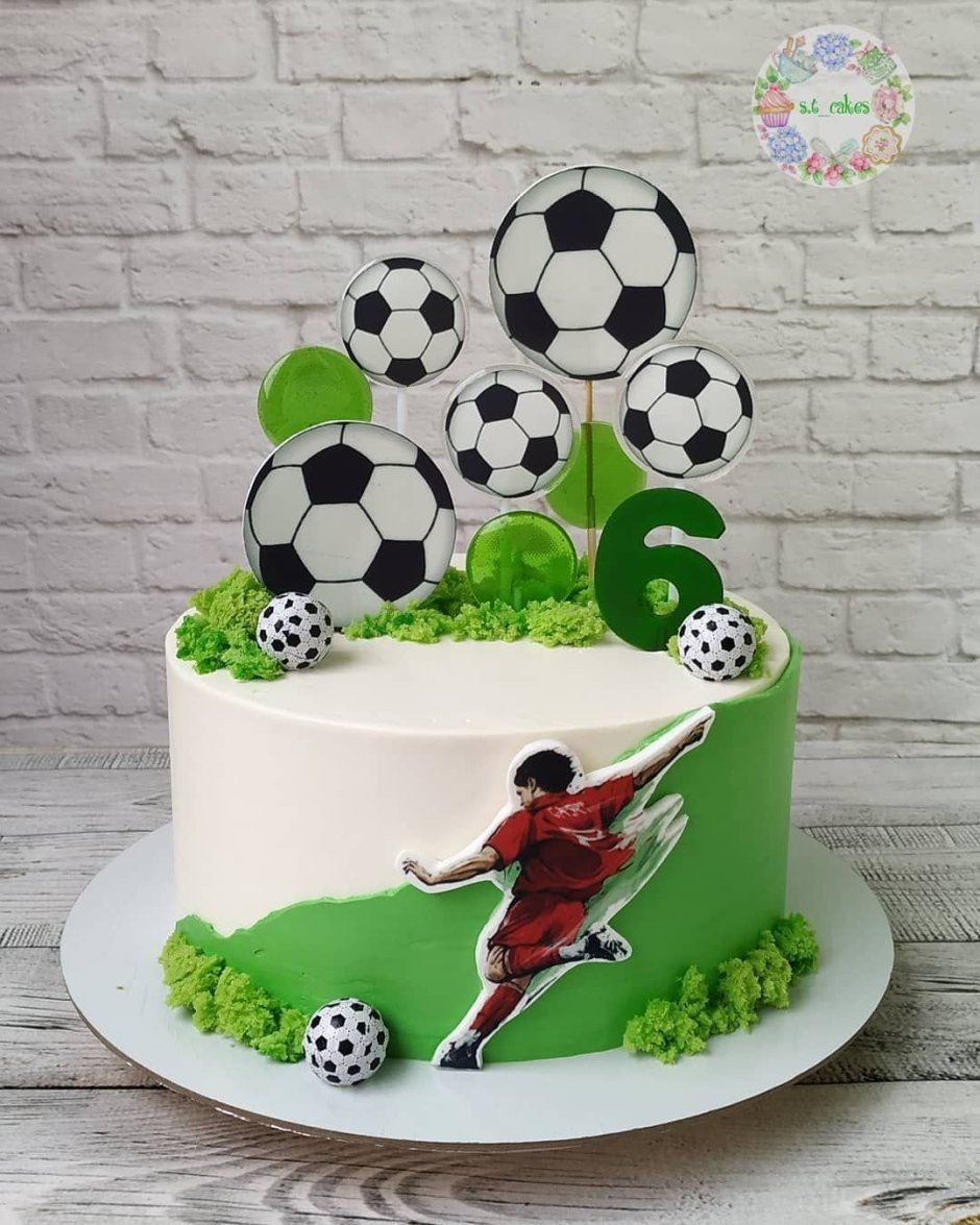 Торт для футбольной команды