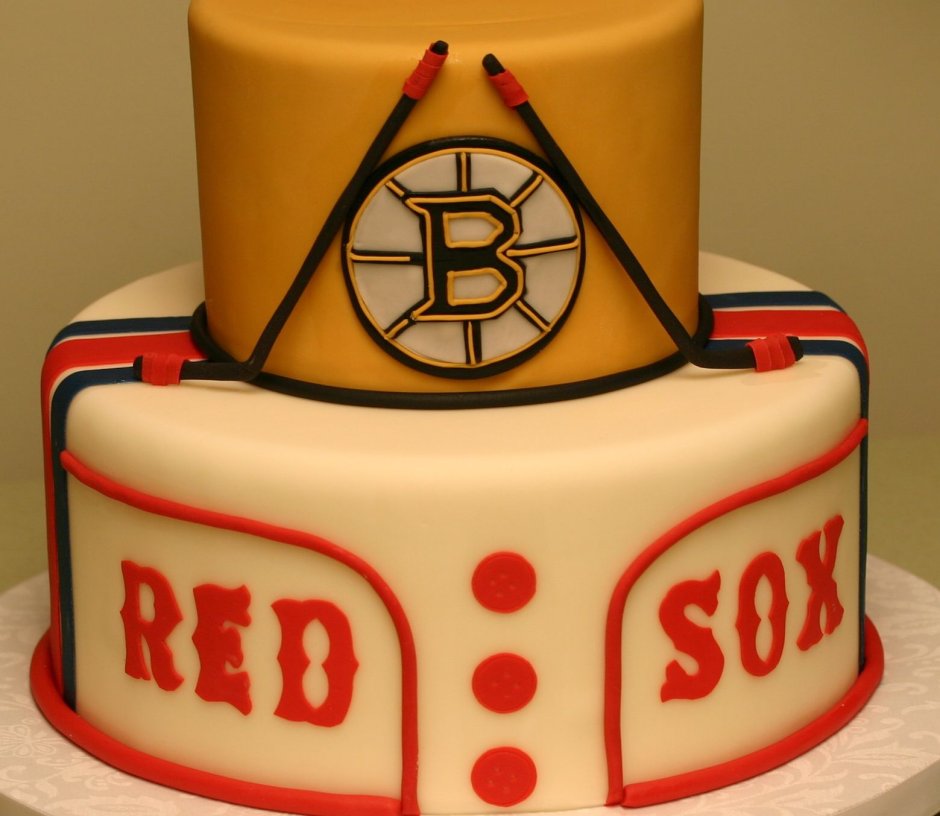 Торт на день рождения Boston NBA