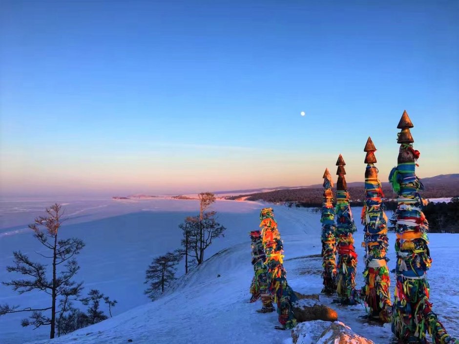 Листвянка Байкал зима