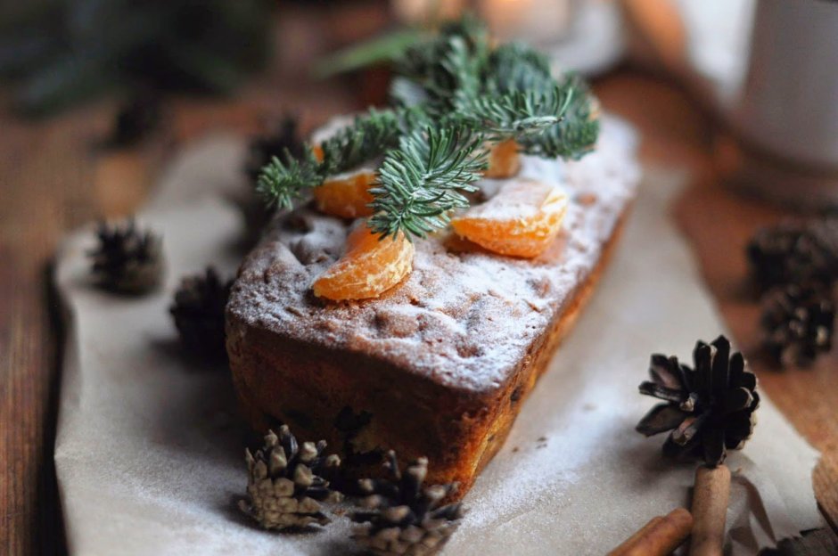 Traditional Christmas Cake in Britain