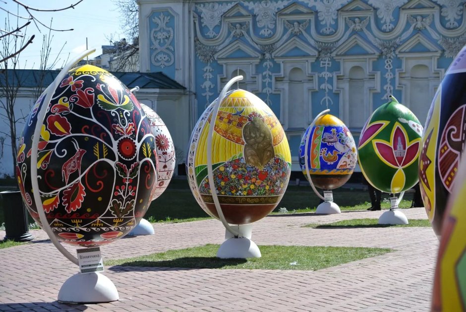 Скульптура «пасхальное яйцо» Зеленодольск