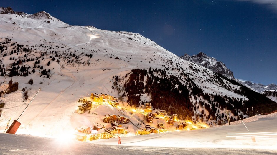 Австрия Альпы горнолыжные курорты