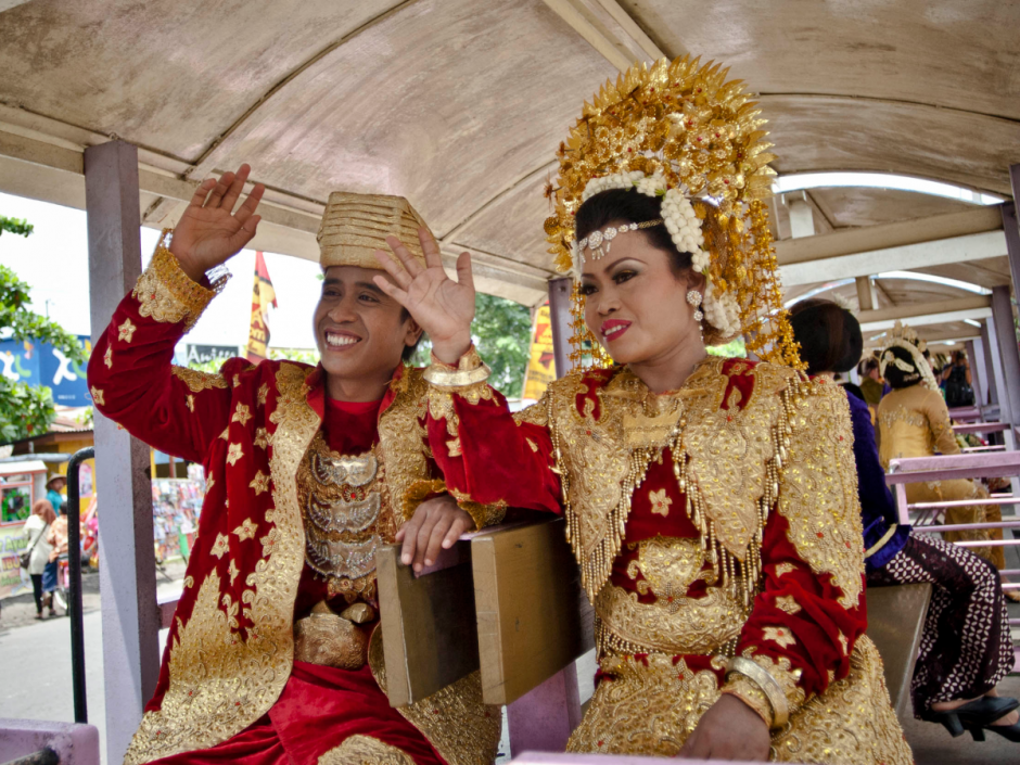 Традиционные свадьбы Индонезии