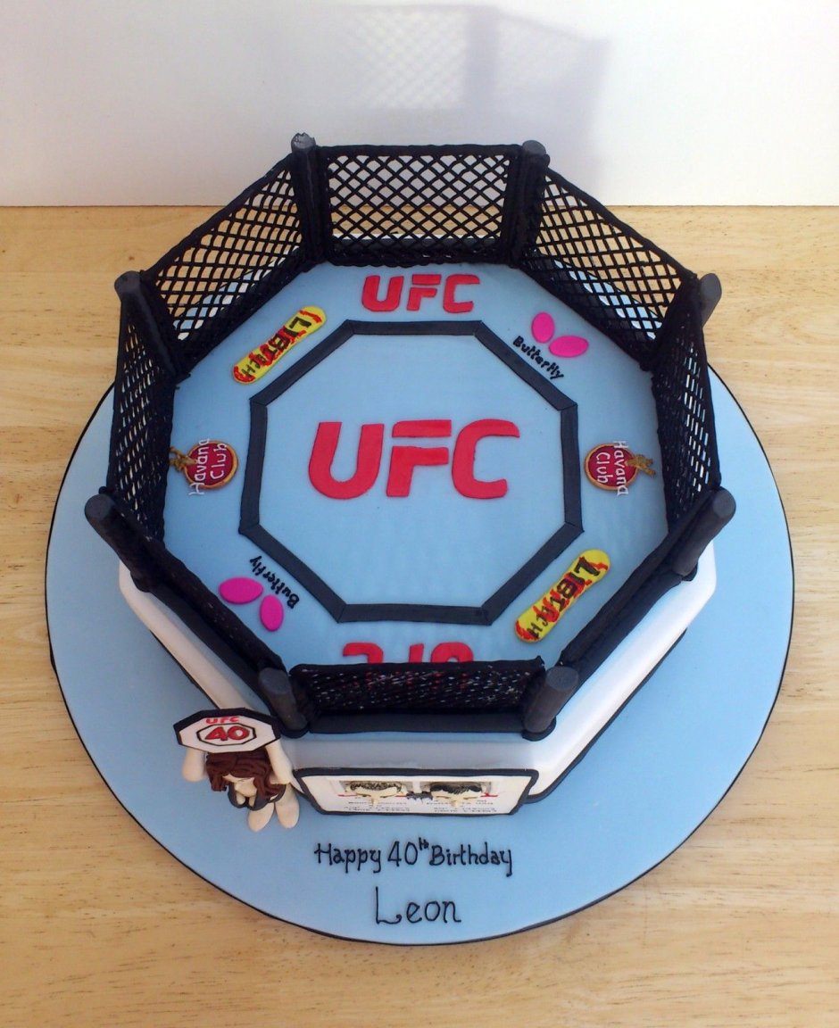 Торт UFC на день рождения