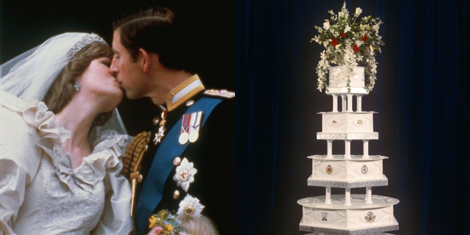 Кусок торта со свадьбы принцессы Дианы