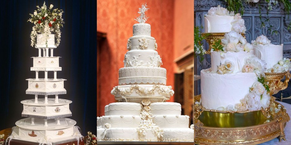 Свадебный торт принца Чарльза и Дианы