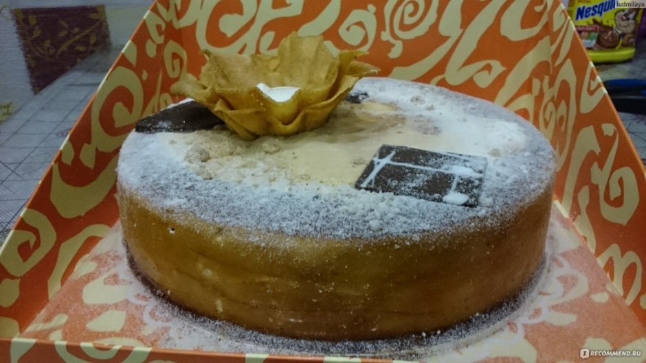 Французский Крепвиль торт Малика