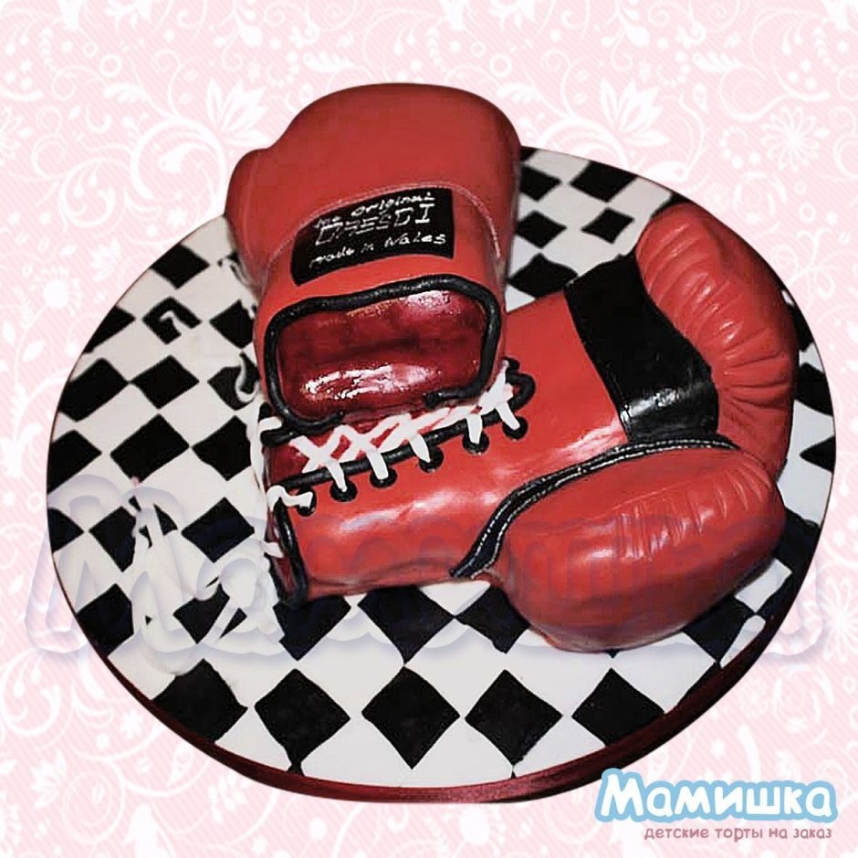 Торт боксерские перчатки