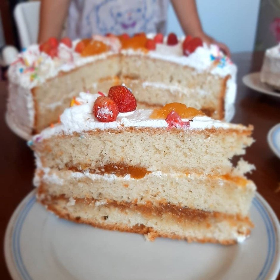 Бисквитный торт королевы Виктории