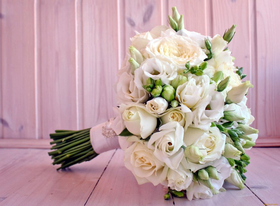 Букет невесты тюльпаны