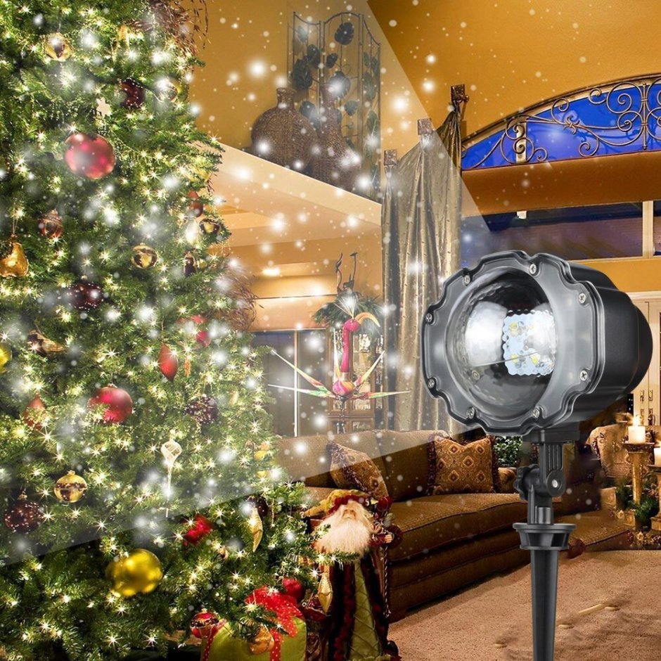 Лазерный проектор Snow Lamp