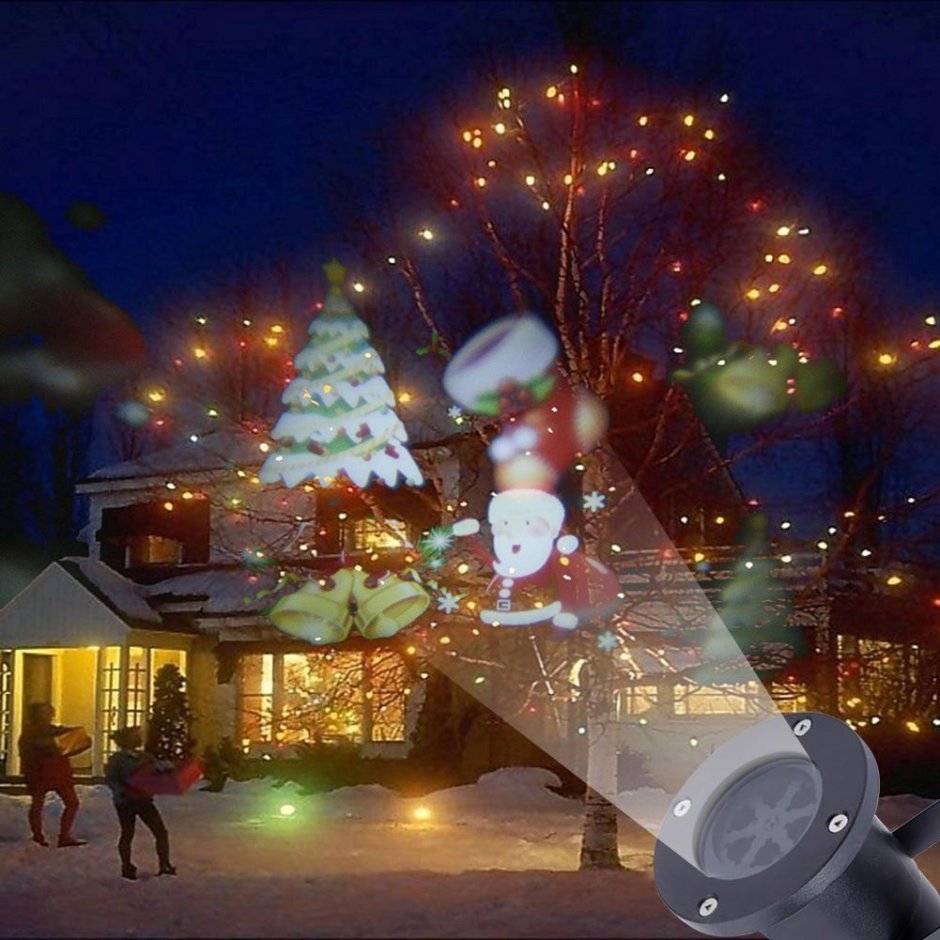 Лазерный проектор Snowflake Light