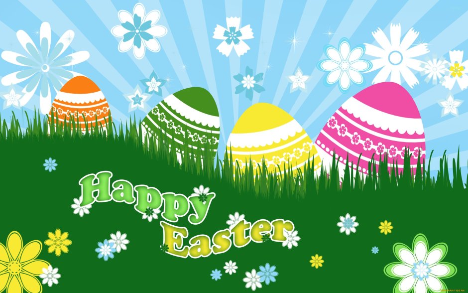 Happy Easter фон