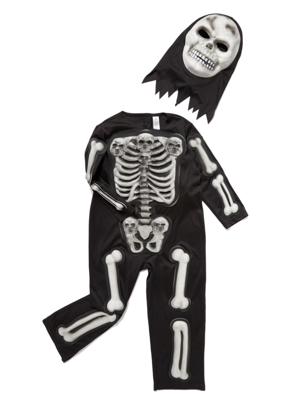 Костюм скелет детский