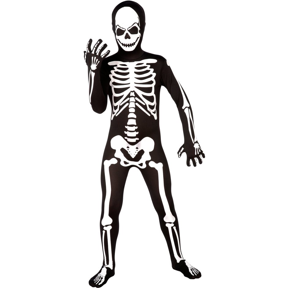 Карнавальный костюм скелета