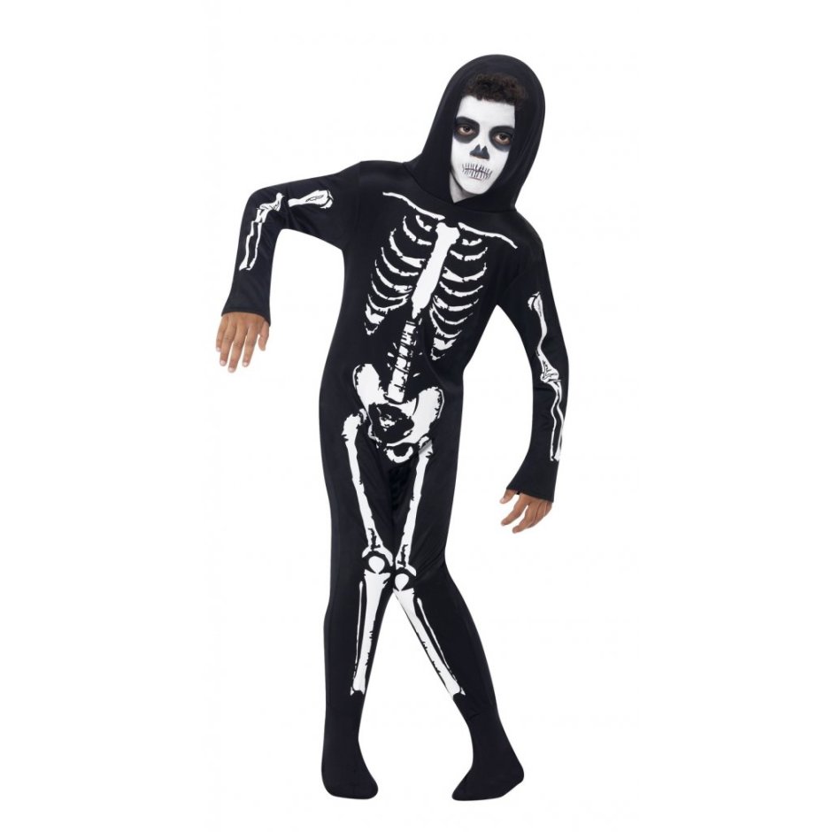 Карнавальный костюм скелета для мальчика