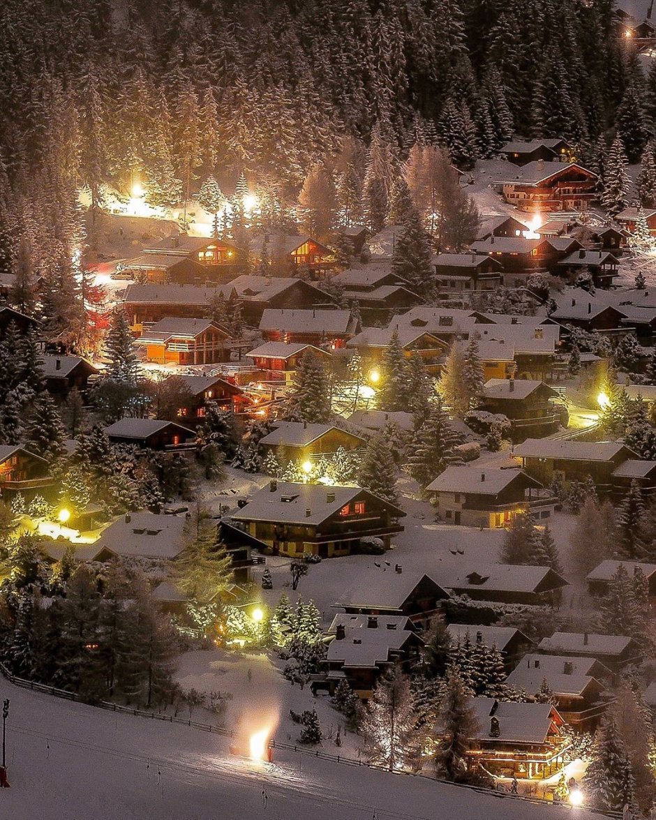Швейцария Гриндельвальд Рождество