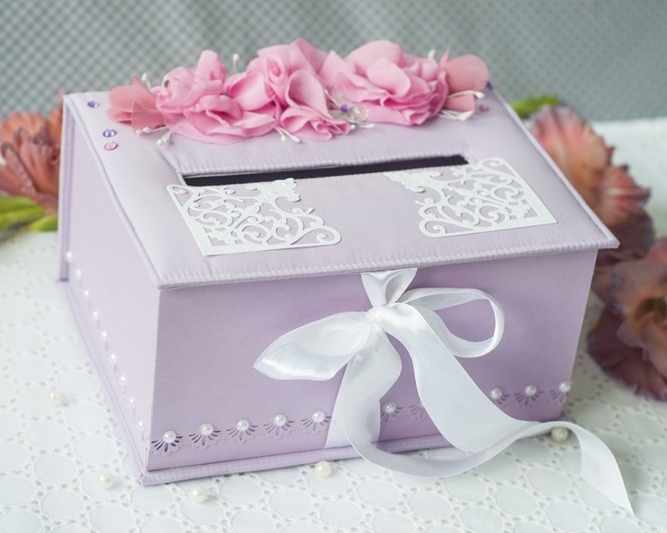 Свадебная коробка для подарков