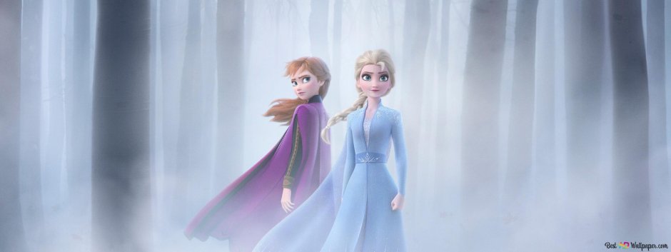 Elsa Frozen 2 в белом платье