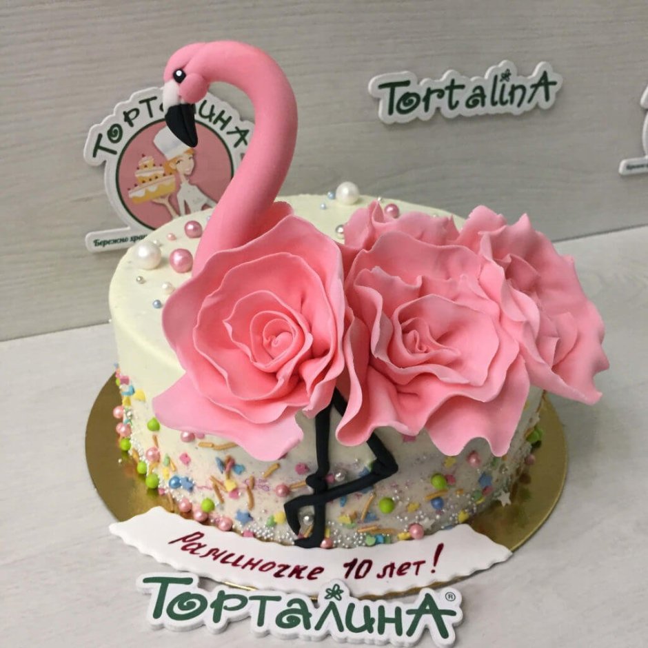 Торт Фламинго 11