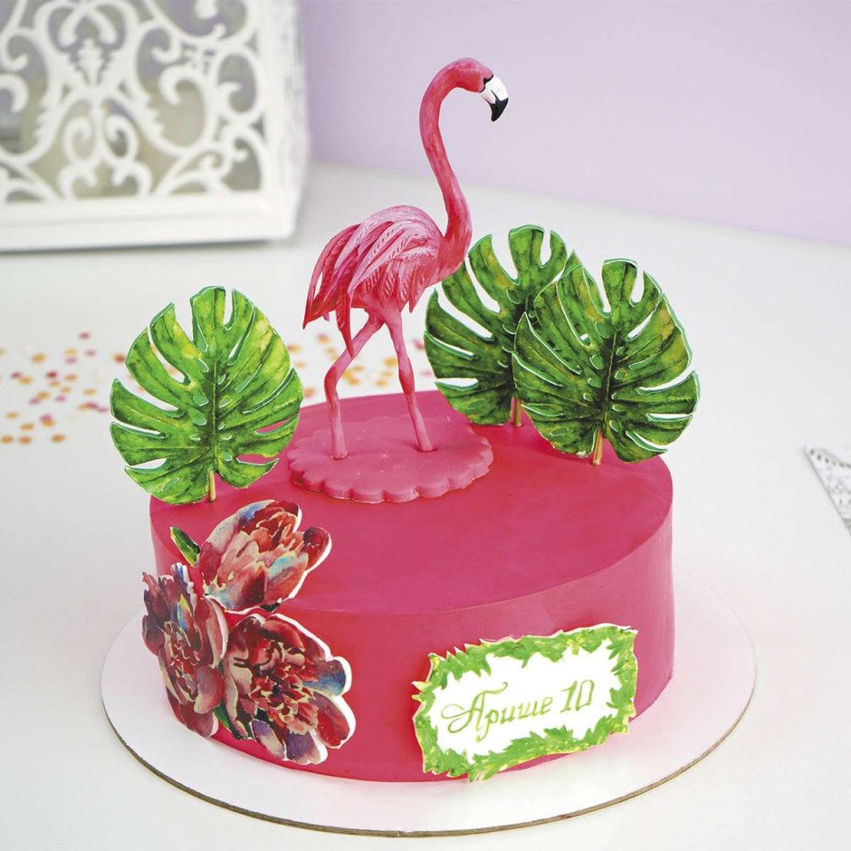 Торт Фламинго кремовый
