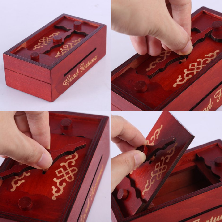 Коробка головоломка для подарка