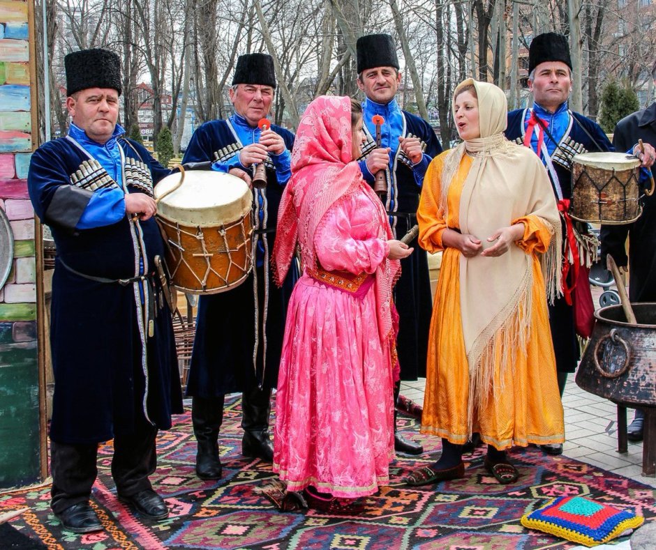 Национальная одежда народов Дагестана рутульцы