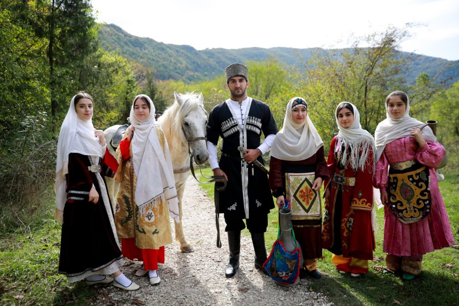 Национальная одежда народов Дагестана даргинцы