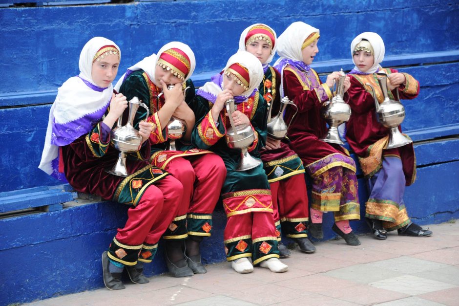 Национальный костюм дагестанцев для детей