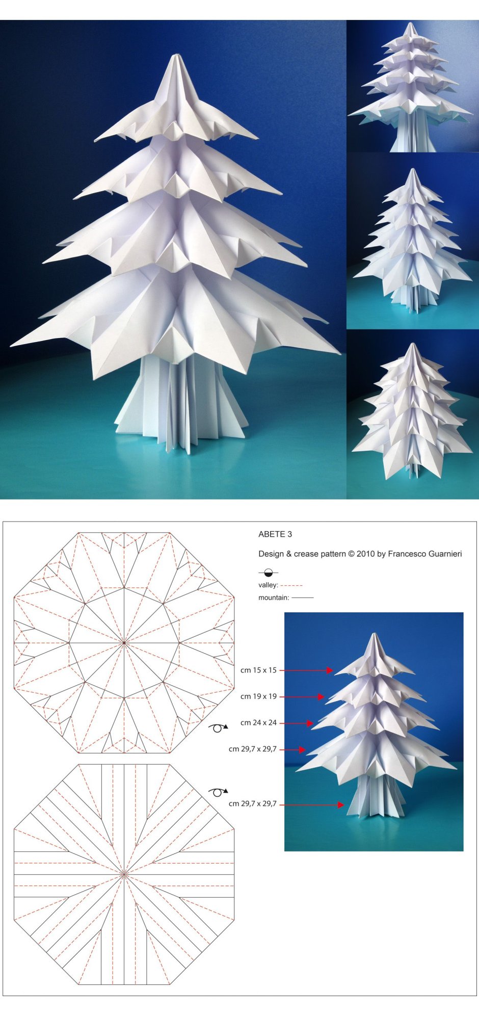 Оригами новогодние игрушки на елку