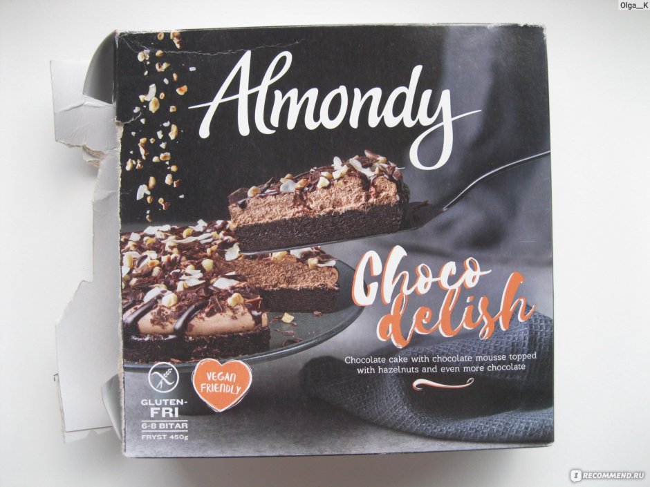 Торт Almondy Toblerone шоколадный