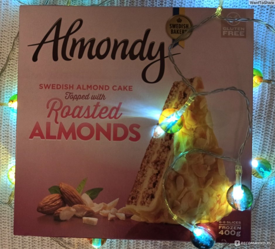Безглютеновый торт Almondy