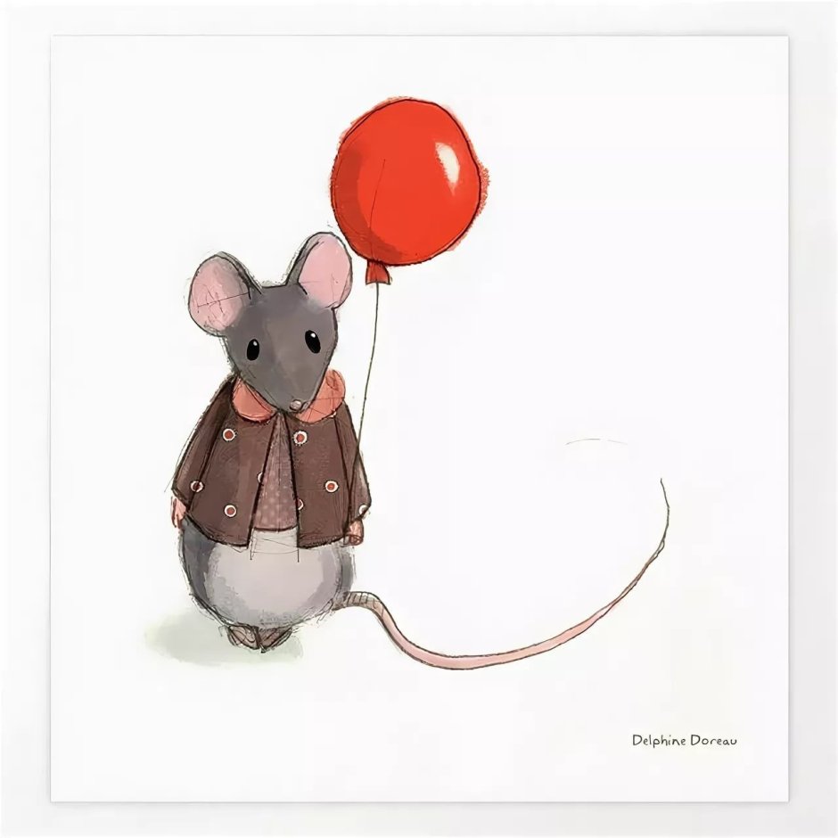 Мышка иллюстрация