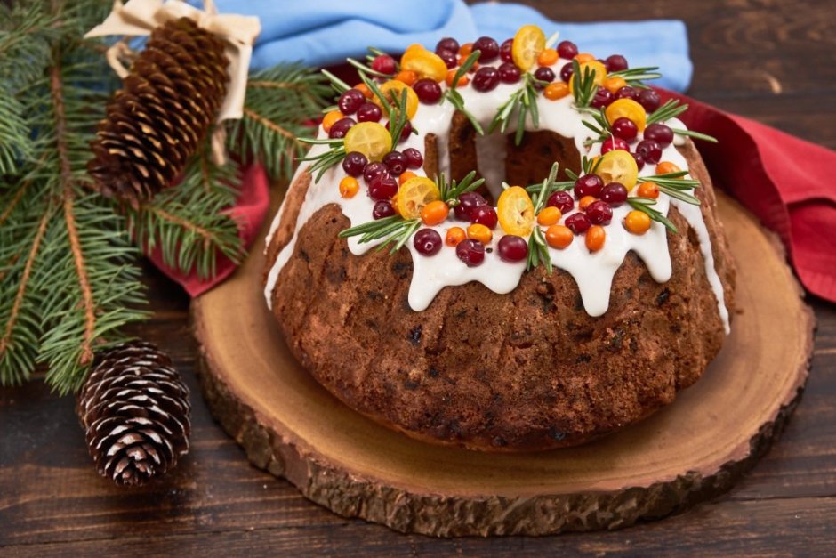 Fruit Cake Рождественский кекс