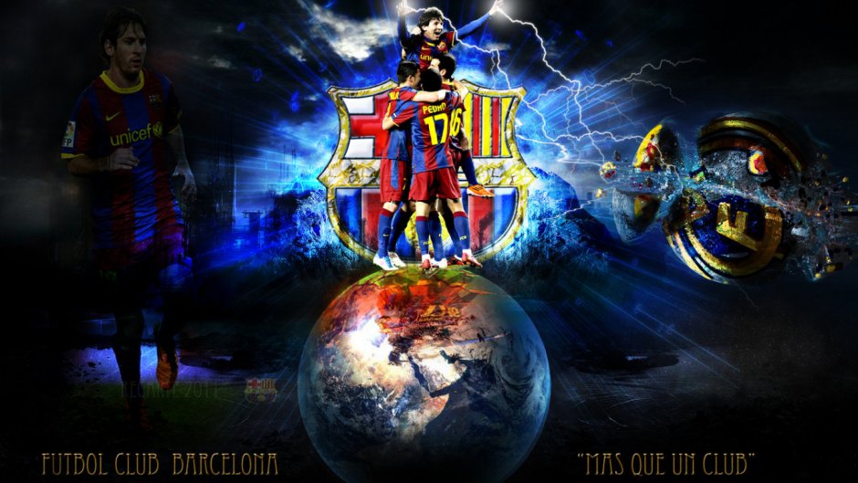 Эмблема Барселоны футбольного клуба красивая
