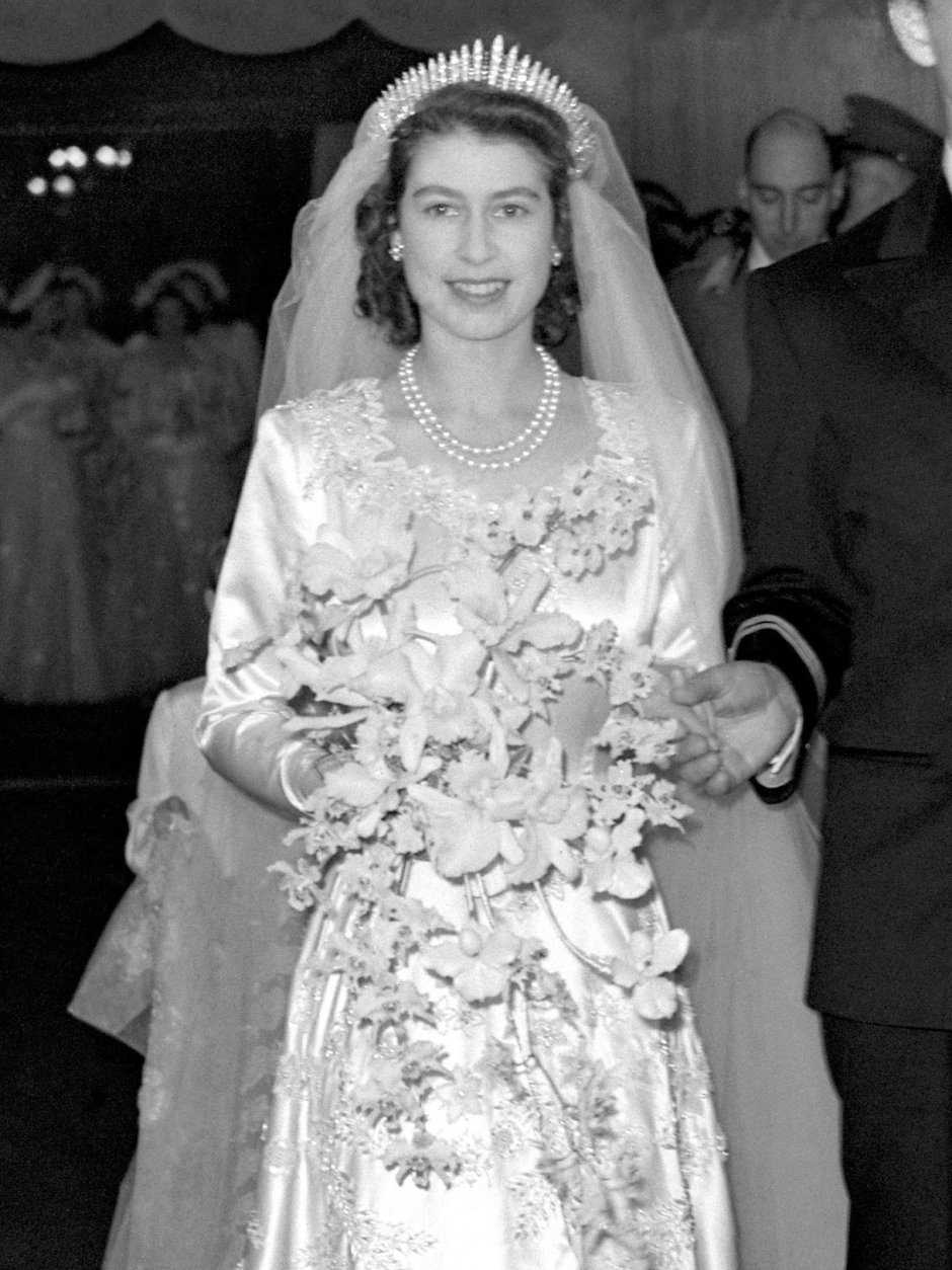 Свадебное платье королевы Елизаветы 1947