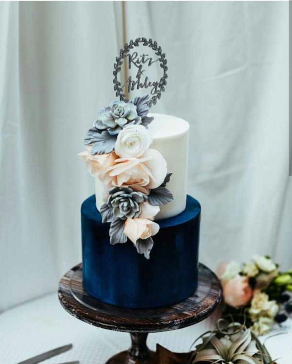 Свадебный торт в стиле лофт