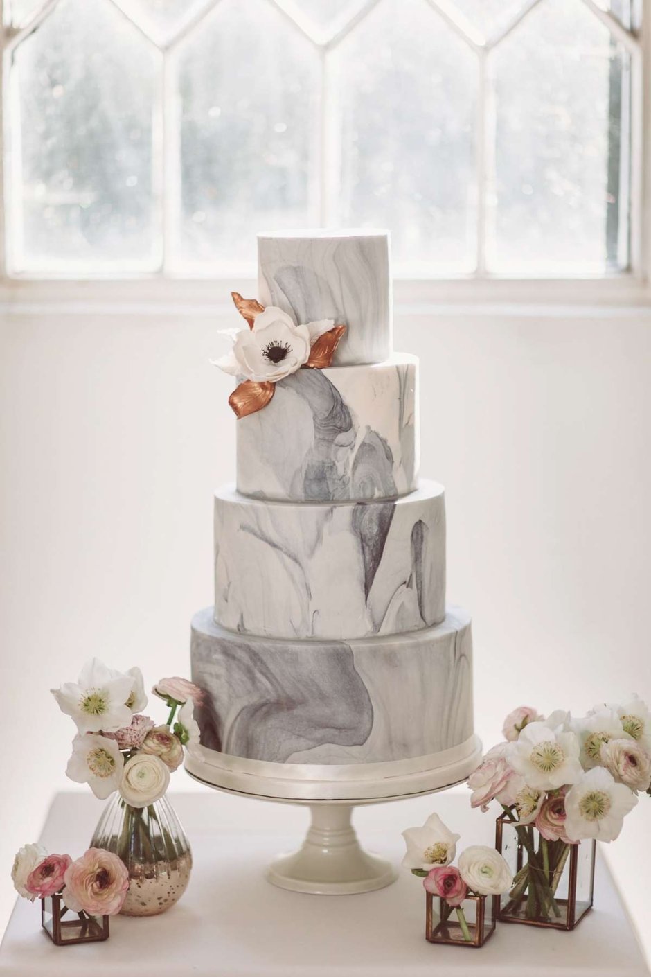 Свадебный торт экостиль