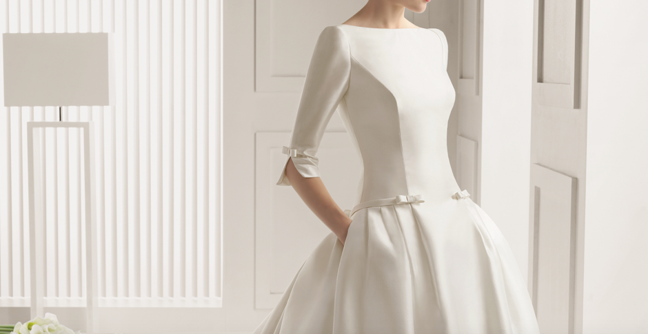 Свадебное платье скромное простое