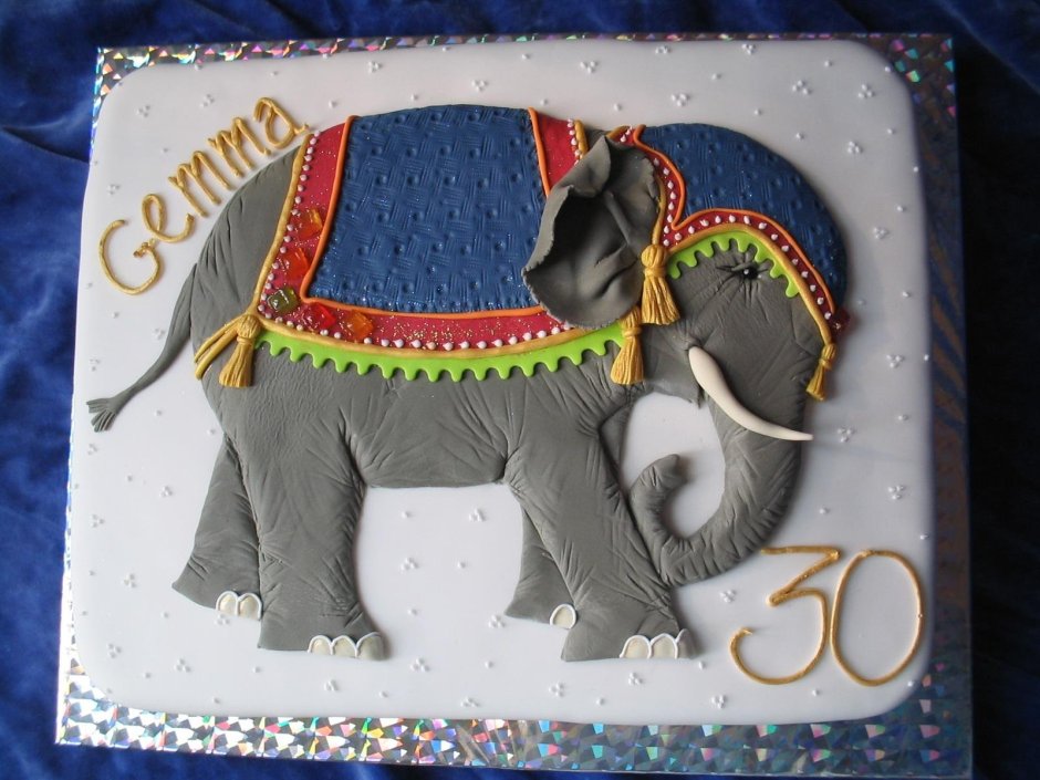 Торт со слоном для мужчин