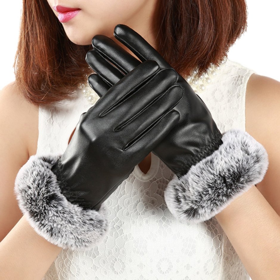 Украшение рукавиц