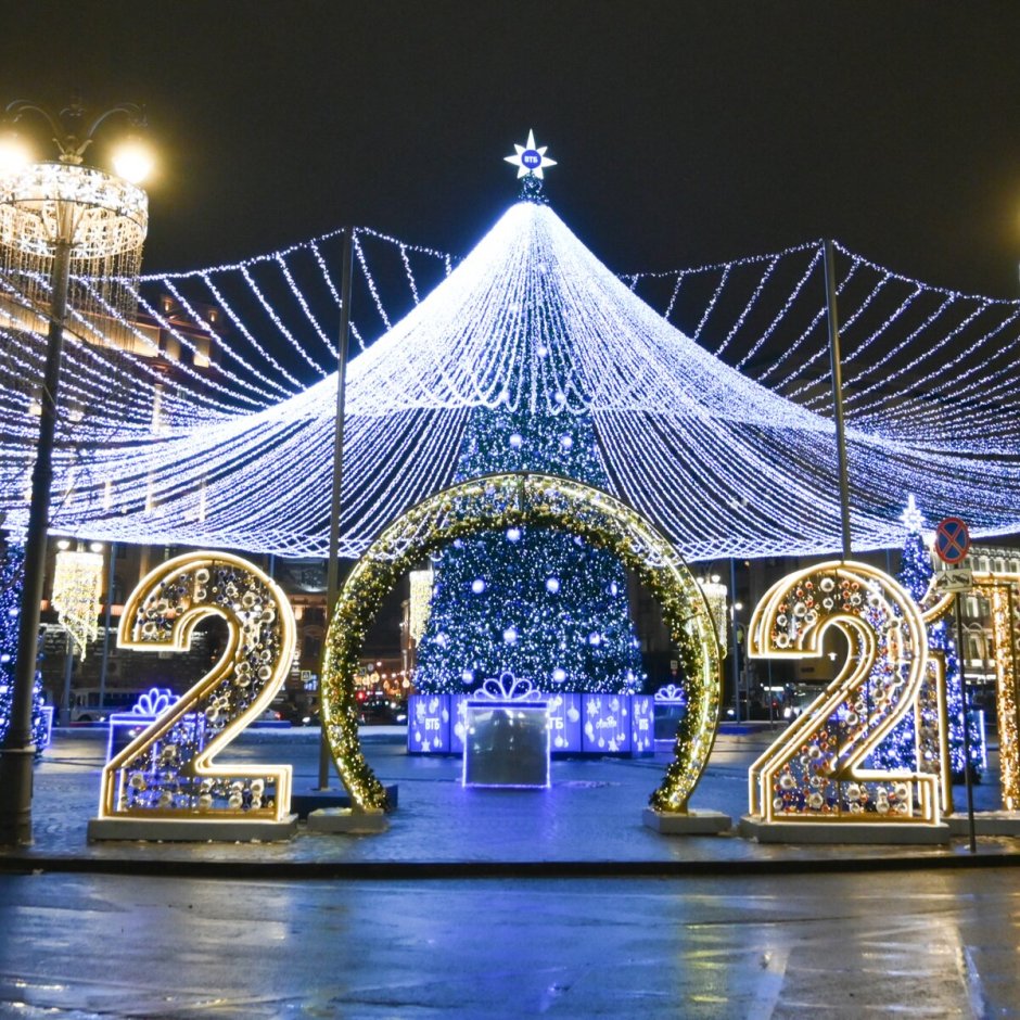 Москва новый год 2021