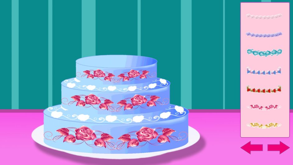 Игра свадебный торт