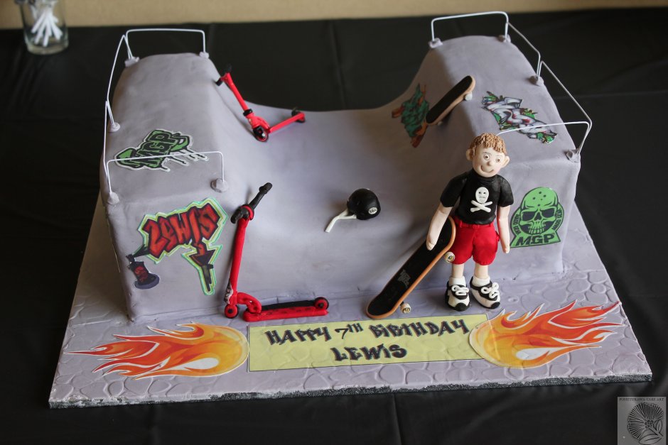 Декор торта для мальчика 12 лет