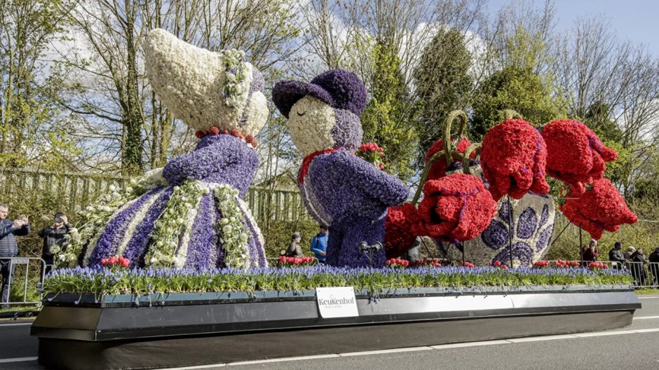 Парк Кекенхоф и парад цветов в Голландии