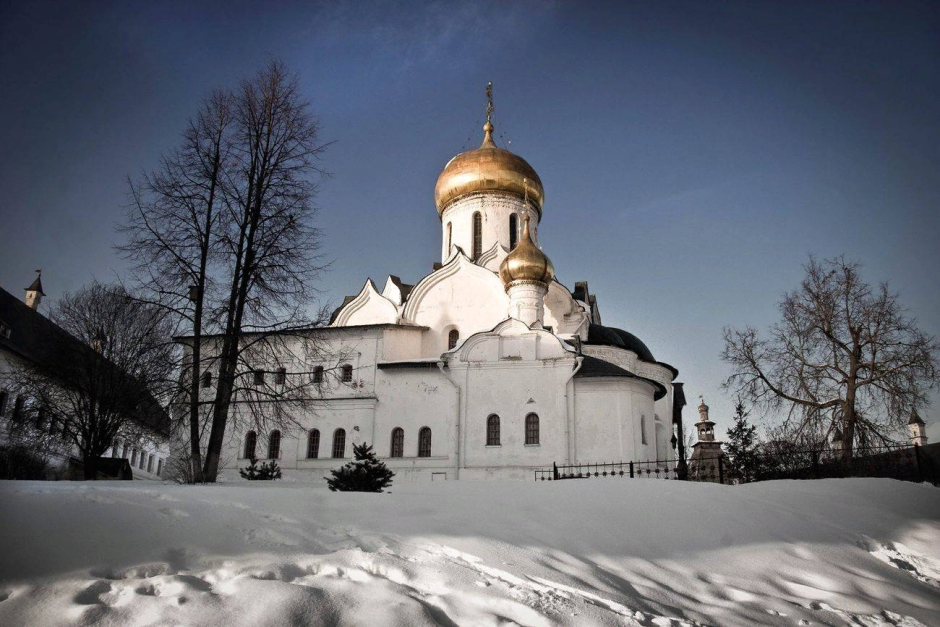 Рождественский собор Саввино-Сторожевского монастыря чб