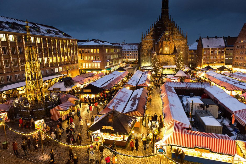 Christkindlesmarkt в Нюрнберге
