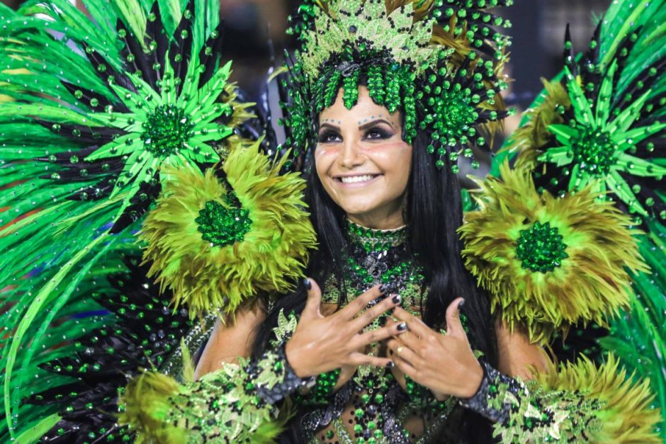 Бразильский новогодний карнавал