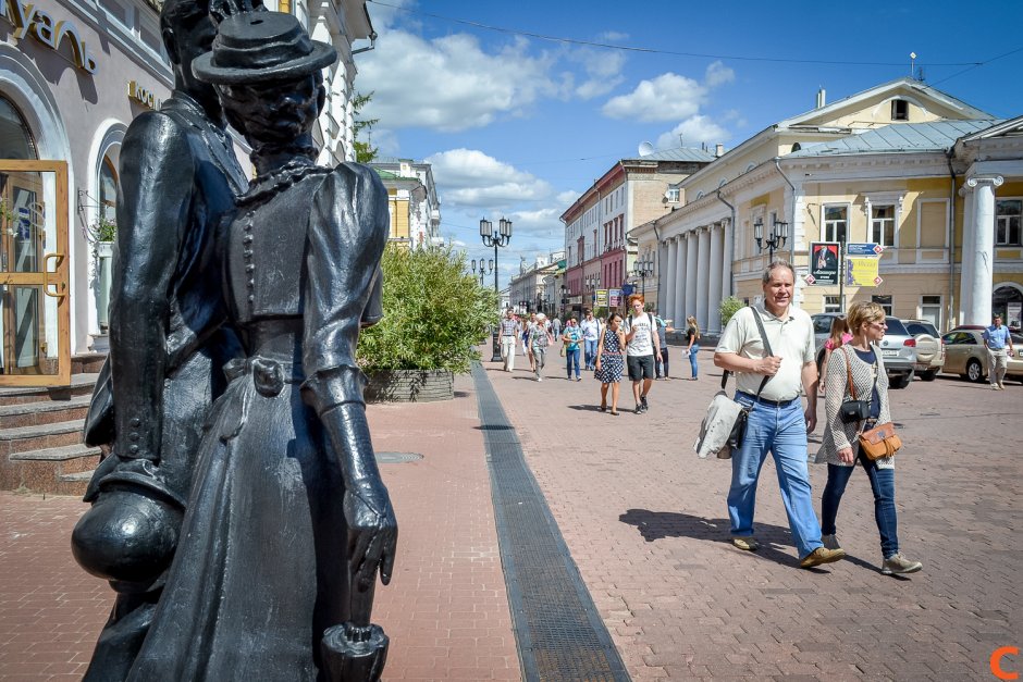 Нижний Новгород улица большая Покровская достопримечательности